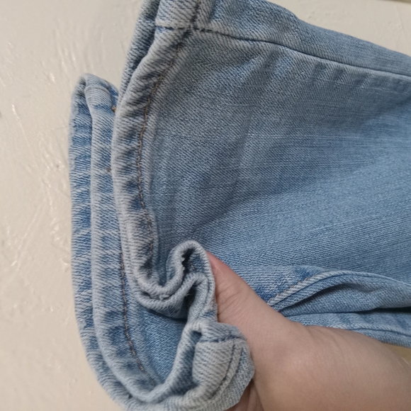 Levis 724 High Rise Straight 28 32 Distressed Jeans - Picture 6 of 8